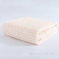 Хлопчатобумажная вафельная одеяло для ребенка